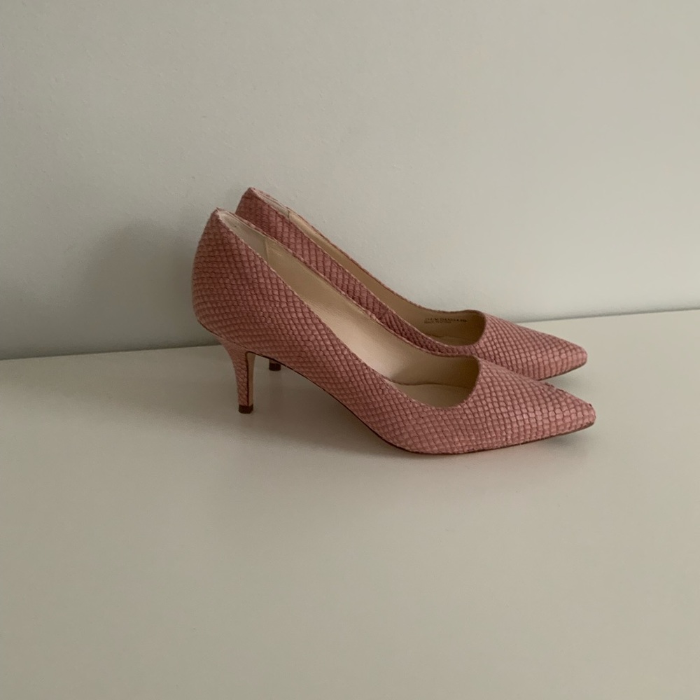 Cole Haan pink pumps